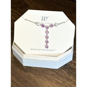 Bomb Party RBP6574 Hard To Find Lab Created Iris Ice Crystal Rhodium Plating
